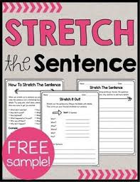 Stretch The Sentence Writing Activities Free Sample Sentence Writing Activities Writing Interventions Sentence Writing