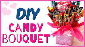 Let S Make A Candy Bouquet This How To Diy Project Is A Great Gift Idea Perfect For That Special Somone Candy Bouquet Candy Bouquet Diy Diy Chocolate Gift