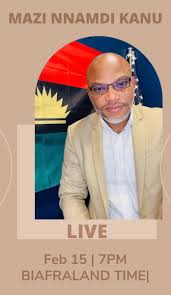 Leader of nigerian separatist group arrested, faces trial. Mazi Nnamdi Kanu On Twitter Live Today At 7pm Biafraland Time Wemove