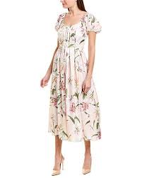 Rue La La Burryco Silk Blend Midi Dress In 2020 Maxi Dresses Casual Dresses Midi Dress
