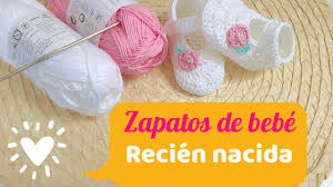 Zapatos De Bebe Recien Nacido Tejido A Crochet Paso A Paso Youtube