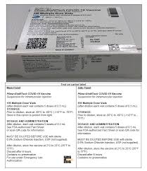 Nevertheless, who is not recommending an upper age limit for the vaccine, said the who, adding that data from the shot's use in other countries. Authorization Of Pfizer Biontech Covid 19 Vaccine With English Only Carton And Vial Labels Recalls And Safety Alerts