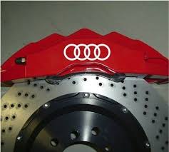 Amazon Com Audi Rings Premium Brake Caliper Decal Sticker A3 A4 Q5 R8 S Line Quattro Td13 Automotive Audi Tt Audi Brake Calipers