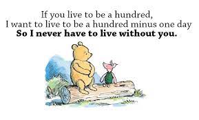 Art If You Live To Be A Hundred Quote Print S Winnie The Pooh Quote Art Prints