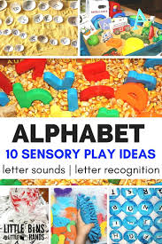 Then write the name of the image in the text box. Learning Letters With Alphabet Sensory Play Little Bins For Little Hands
