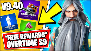 The tenth season of fortnite battle royale is coming to an end as season 11 is right around the corner. All Fortnite 9 40 Leaked Skins New Free Rewards Overtime Birthday Challenges Fortnite Youtube