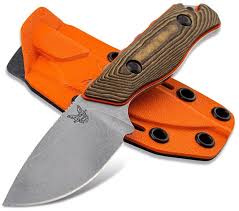 Benchmade Hunt Hidden Canyon Hunter Fixed Blade Knife 2 79 Inch S90v Drop Point Richlite Orange G10 Handles Boltaron Sheath Benchmade Knives Benchmade Knife