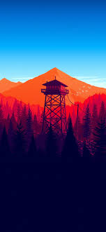Available for hd, 4k, 5k pc, mac, desktop and mobile phones. 1125x2436 Firewatch Forest Mountains Minimalism 4k Iphone Xs Iphone 10 Iphone X Hd 4k Wallpapers Images Backgrounds Photos And Pictures