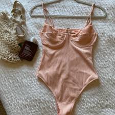 Swim | Sarahs Day High Leg Peach One Piece Swimsuit | Poshmark