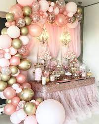Our 4 reviews are a reflection of how we carry out business at dhgate and you can. Pink And Gold Baby Shower Large Balloon Arch Pink Tulle Gold Sequins Flower Bouquets Dessert Rose Gold Baby Shower Pink Gold Baby Shower Baby Shower Roses