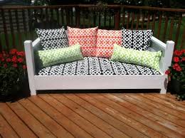 An outdoor patio day bed is a great choice, based on design options and comfort for all. Waterproof Outdoor Daybed Mattress Cover