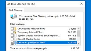 Unless you have a considerable amount of free memory. Clear The Delivery Optimization Cache