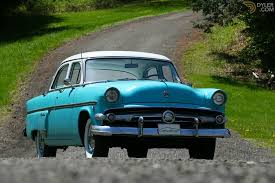 Image result for Blue 1954 Ford