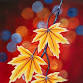 Paint Nite: Glowing Autumn Leaves event image