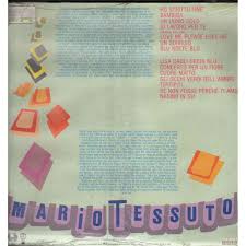 Mario Tessuto Lp Omonimo Same  CGD ‎LSM 1162 MusicA Sigillato