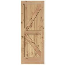 Steves Sons 24 In X 80 In 2 Panel Solid Core Unfinished Knotty Alder Interior Barn Door Slab J64jknnnac99 The Home Depot Wood Barn Door Barn Doors Sliding Interior Barn Doors