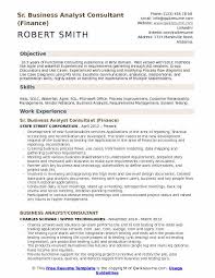business analyst consultant resume