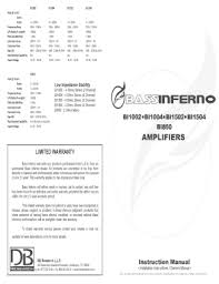 Got this bad boy from riff city guitar: Fillable Online Bi Silver Amp Manual Cover Bass Inferno Fax Email Print Pdffiller