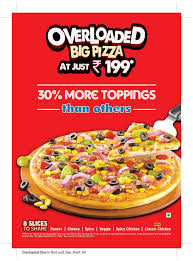 Overloaded Big Pizza At Just Rs 199 30 More Toppings Than Others Pizzahut Overloadedbigpizza Pizzaoffer More Delicious Pizza Good Pizza Pizza Hut India