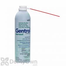 If it rains on the day of treatment, will it wash all the insecticides do you offer a service warranty? Gentrol Aerosol Igr
