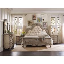 Arabella king bed w/matching footboard package. Hooker Furniture Chatelet 3 Piece King Upholstered Panel Bedroom Set 5450 90866 Pkg