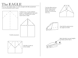 Eagleins The Best One I Tried With My Boys Was The Eagle I Was Super Impressed A Piece Of Paper Co Paper Airplanes Paper Airplanes Instructions Paper Plane