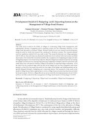 This budgeting for dummies article will help you learn to budget quickly and easily. Pdf Development Model Of E Budgeting And E Reporting System On The Management Of Village Fund Finance