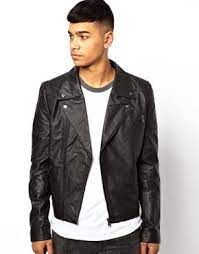 Bellfield Leather Biker Jacket At Asos Com Leather Biker Jacket Jackets Biker Jacket