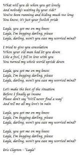 Let S Go In The Garden You Ll Find Something Waiting Lyrics Pin By Maggie Sorg On Beatles Eric Pattie Layla Lyrics Eric Clapton Lyrics Favorite Lyrics