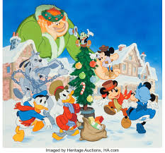 Maybe you would like to learn more about one of these? Gene Ware Mickey S Christmas Carol Poster Illustration Original Art Lot 97194 Heritage Auctions