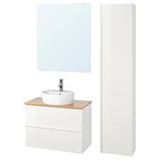 Petite salle de bain ikea meuble et décoration blanche. Ensembles De Meubles De Salle De Bain Ikea