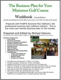 Miniature Golf Course Business Plan Yenom Marketing Inc Golf Courses Miniature Golf Course Miniature Golf