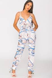 Maybe you would like to learn more about one of these? Combinaison Blanche Imprime Foulard Cinelle Paris Mode Femme Tendance
