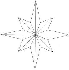 Eight Point Star Template Star Template Star Stencil Stencils Printables Templates