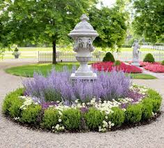 Garden Answer On Instagram This Is My Favorite Mix Of Plants Around The Urn Thus Far Denim N Lace Russian Sage Supertunia Limo Plants Garden Garden Design