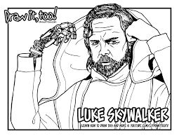 Maybe you would like to learn more about one of these? Luke Skywalker Star Wars The Force Awakens Draw It Too