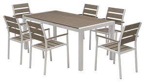 We did not find results for: Outdoor Patio Furniture New Aluminum Plywood Resin 7 Piece Dining Table Set Contemporary Outdoor Dining Sets By Mangohome Houzz
