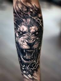 40 Lion Forearm Tattoos For Men Manly Ink Ideas Lion Forearm Tattoos Mens Lion Tattoo Lioness Tattoo