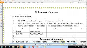Overview of ptsd and cpt. Financial Exercises In Excel