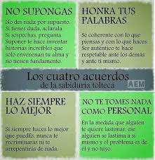 Los toltecas hace miles de años los toltecas eran conocidos en todo el sur de méxico como «mujeres y hombres de conocimiento». Los Cuatro Acuerdos De La Sabiduria Tolteca Quotes The Four Agreements Words