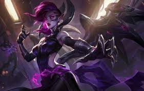After leaving the area, the damage will linger for 1 second. Wallpaper Dark Girl Fantasy Game Magic Cleavage Red Eyes League Of Legends Blonde Digital Art Artwork Fantasy Art Morgana Fantasy Girl Spell Morgana League Of Legends Images For Desktop Section Igry