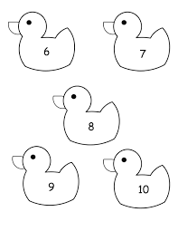My daughter used to get. Numbered Rubber Ducks Shop Clothing Shoes Online