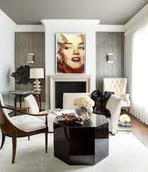 Portrait Marilyn Monroepainting On Canvaspop Artmodern Art Etsy Interior Design Home Decor Home