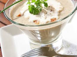 Cappuccino De Cepes Des De Foie Gras Et Chantilly Salee Recette Simple Ideale Pour Une Entree De Fetes Recette Recettes De Cuisine Veloute De Topinambour Alimentation