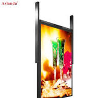 49/55inch HD 2500nits Semi Outdoor Digital Signage Kiosk Double Sided  Display Window Advertising Machine Ad Player for Fast Food Retail Store  Display