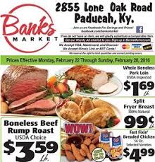 Banks Market Weekly Ad Coupon Offers Grocery Ads Banks Marketing Weekly Ads