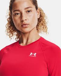 Red under armour compression shirt new arrivals