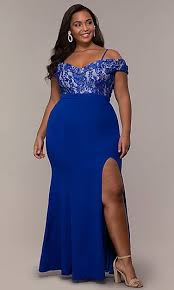 Lace Bodice Off Shoulder Long Plus Size Prom Dress Plus Size Cocktail Dresses Dresses Cocktail Dresses With Sleeves
