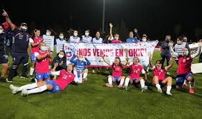 Miércoles, 14 de abril de 2021 › josé letelier, entrenador de la roja, se mostró tranquilo y positivo tras el duelo. Tokio Alla Vamos La Roja Femenina Clasifica A Los Juegos Olimpicos