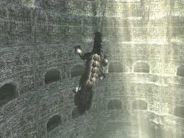 Shadow Of The Colossus (2018) - Colossus #8 Kuromori: Kill Giant Lizard  (Climb Wall & Fall On Back) - Youtube